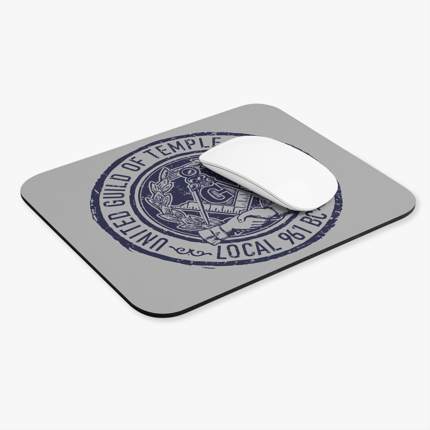 Craftsmen's Guild Mouse Pad - United Guild of Temple Craftsmen Design