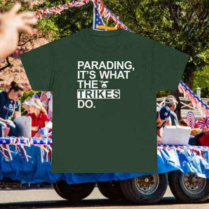 Trikes Unit parade T-shirt, Unisex Heavy Cotton