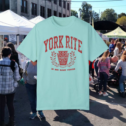 York Rite University, Unisex Garment-Dyed T-shirt