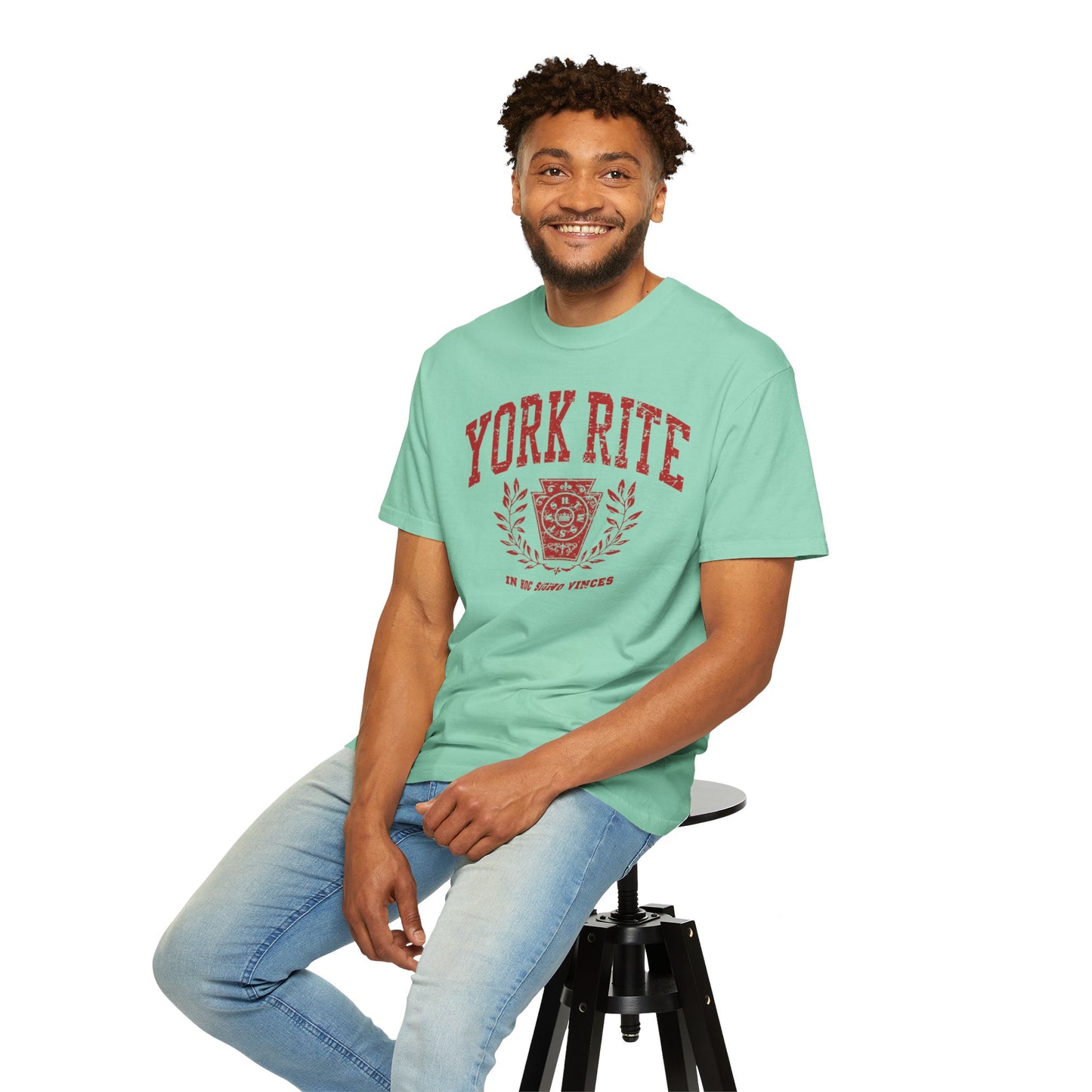 York Rite University, Unisex Garment-Dyed T-shirt