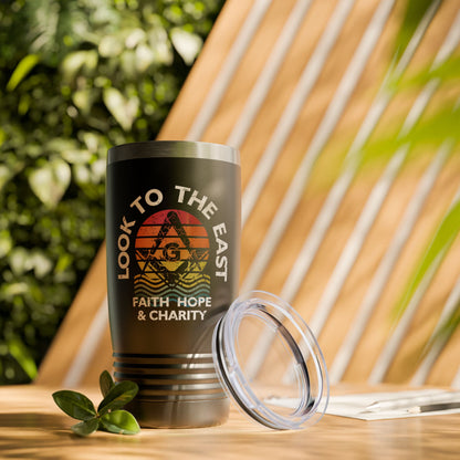 Faith, Hope, & Charity Masonic Tumbler