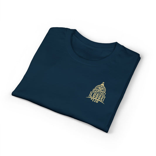 Capitol Lodge 110 T‑Shirt — Left Chest Only
