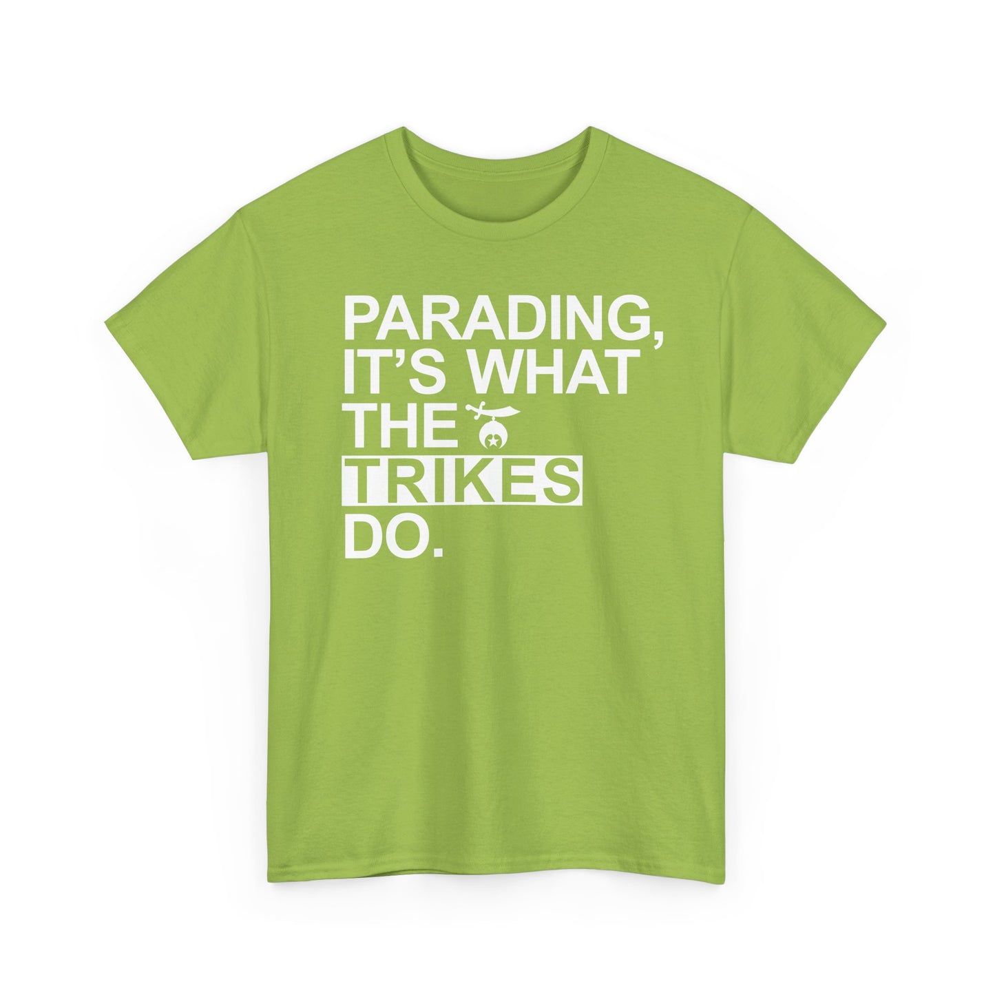 Trikes Unit parade T-shirt, Unisex Heavy Cotton