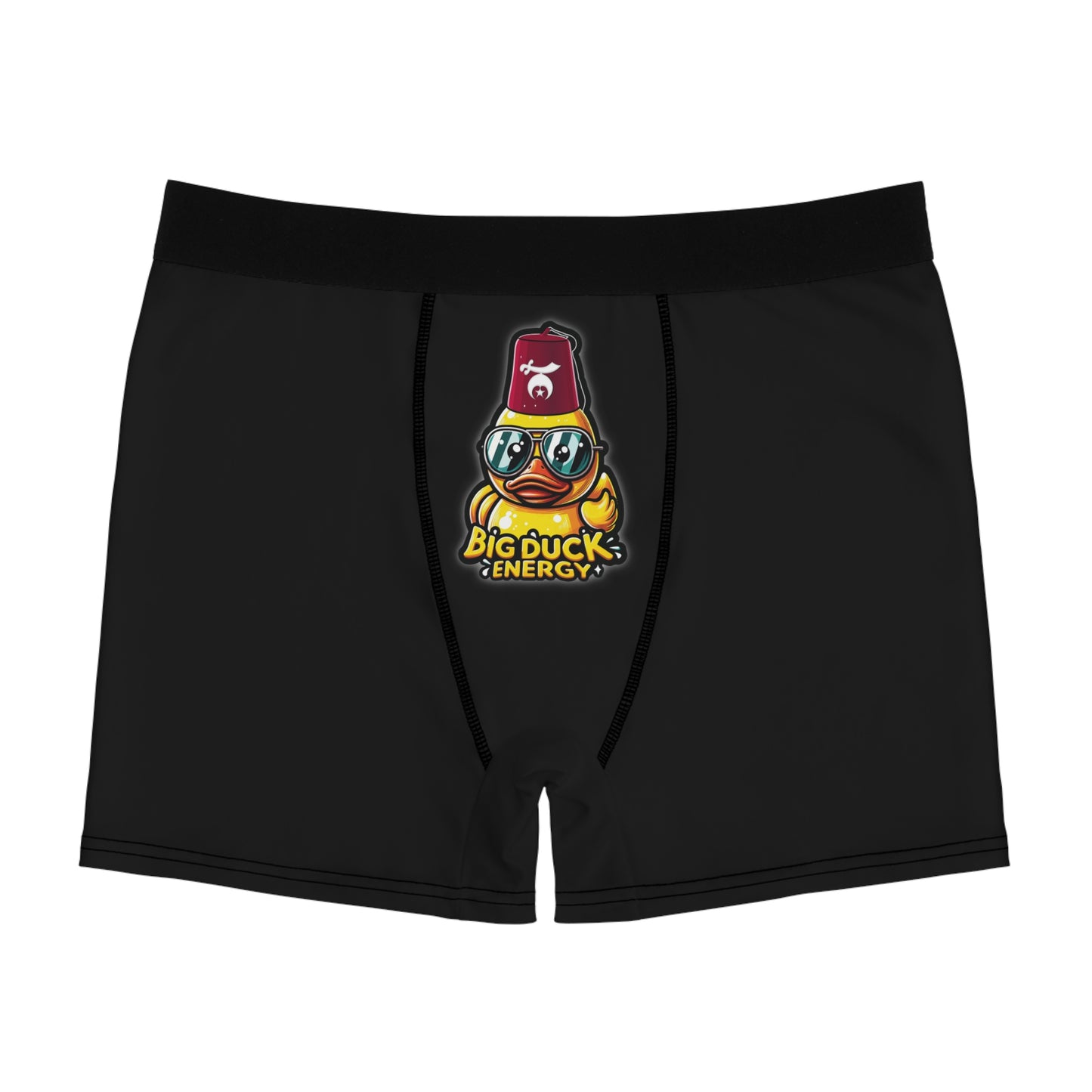 Men's Big Duck Energy Boxers - Comfy & Fun Underwear, Perfect Gift for Him, Loungewear, Everyday Comfort, Unique Prints, Holiday Essentials