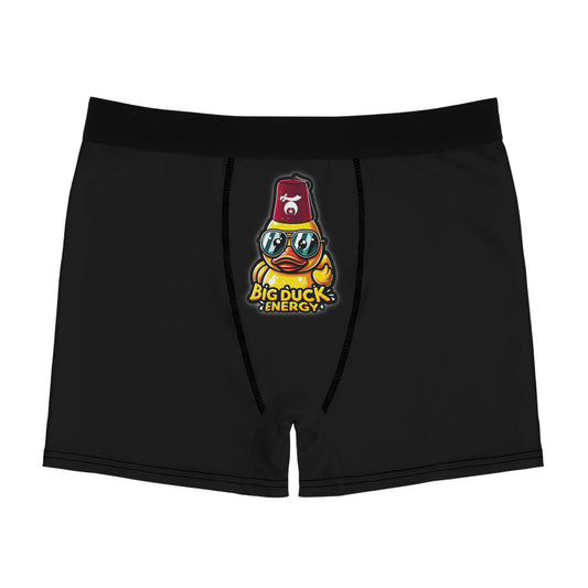 Men's Big Duck Energy Boxers - Comfy & Fun Underwear, Perfect Gift for Him, Loungewear, Everyday Comfort, Unique Prints, Holiday Essentials