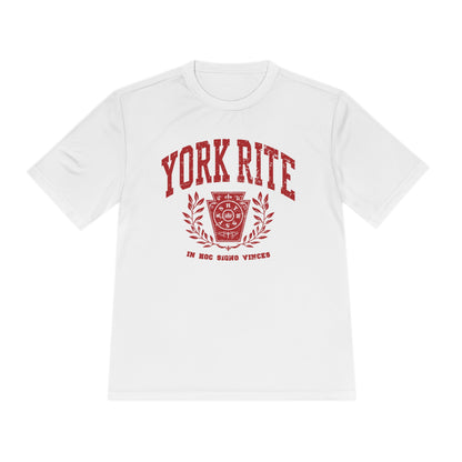 York Rite U, Unisex Moisture Wicking Tee