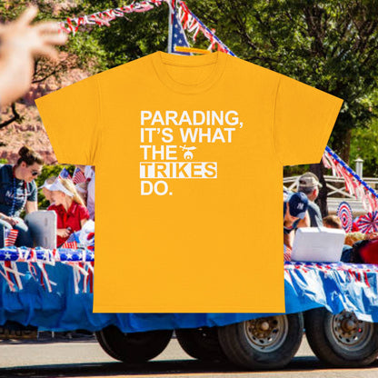 Trikes Unit parade T-shirt, Unisex Heavy Cotton
