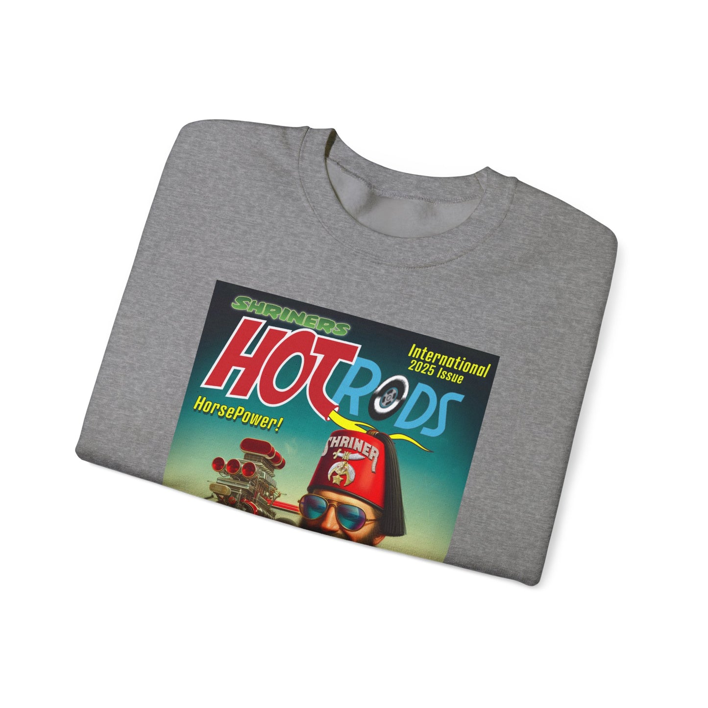 Hot Rods, Unisex Heavy Blend™ Crewneck Sweatshirt