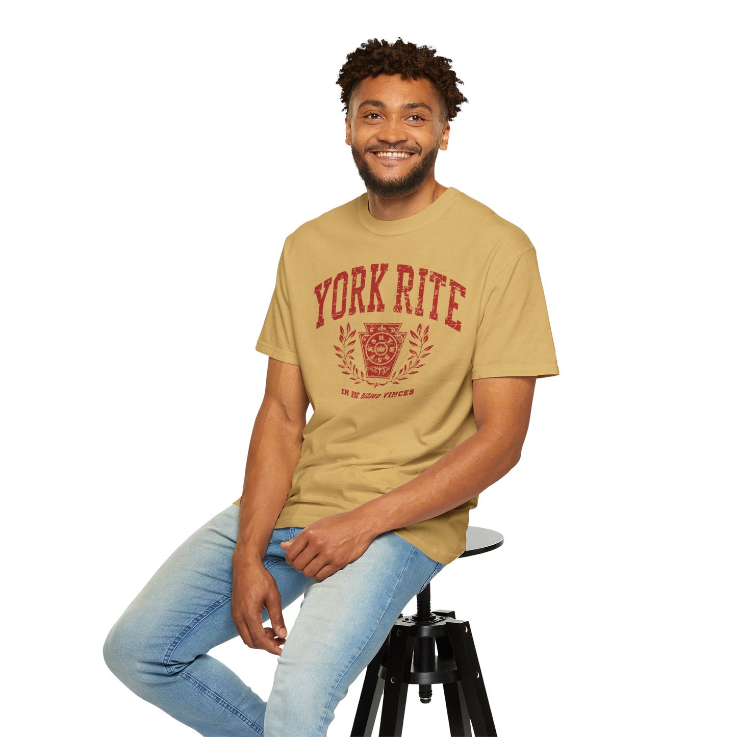 York Rite University, Unisex Garment-Dyed T-shirt