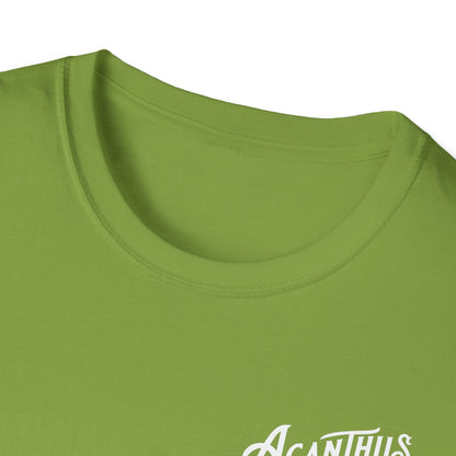 Acanthus Lodge #632 Left Chest logo. Unisex Softstyle T-Shirt