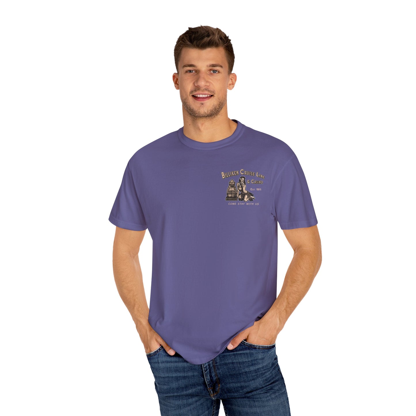 Vintage Unisex Billike Cruise Line T-Shirt | Retro Travel Inspired Design