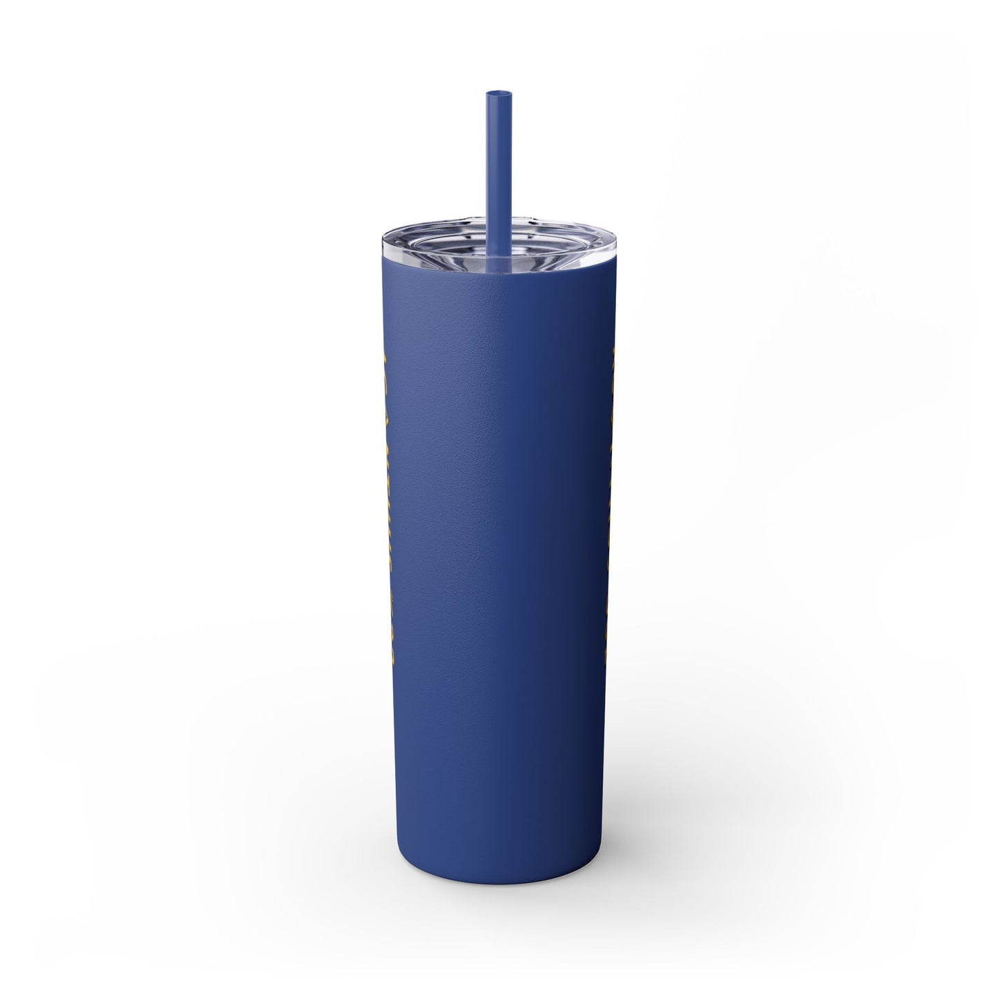 Acanthus Lodge Skinny Tumbler with Straw, 20oz