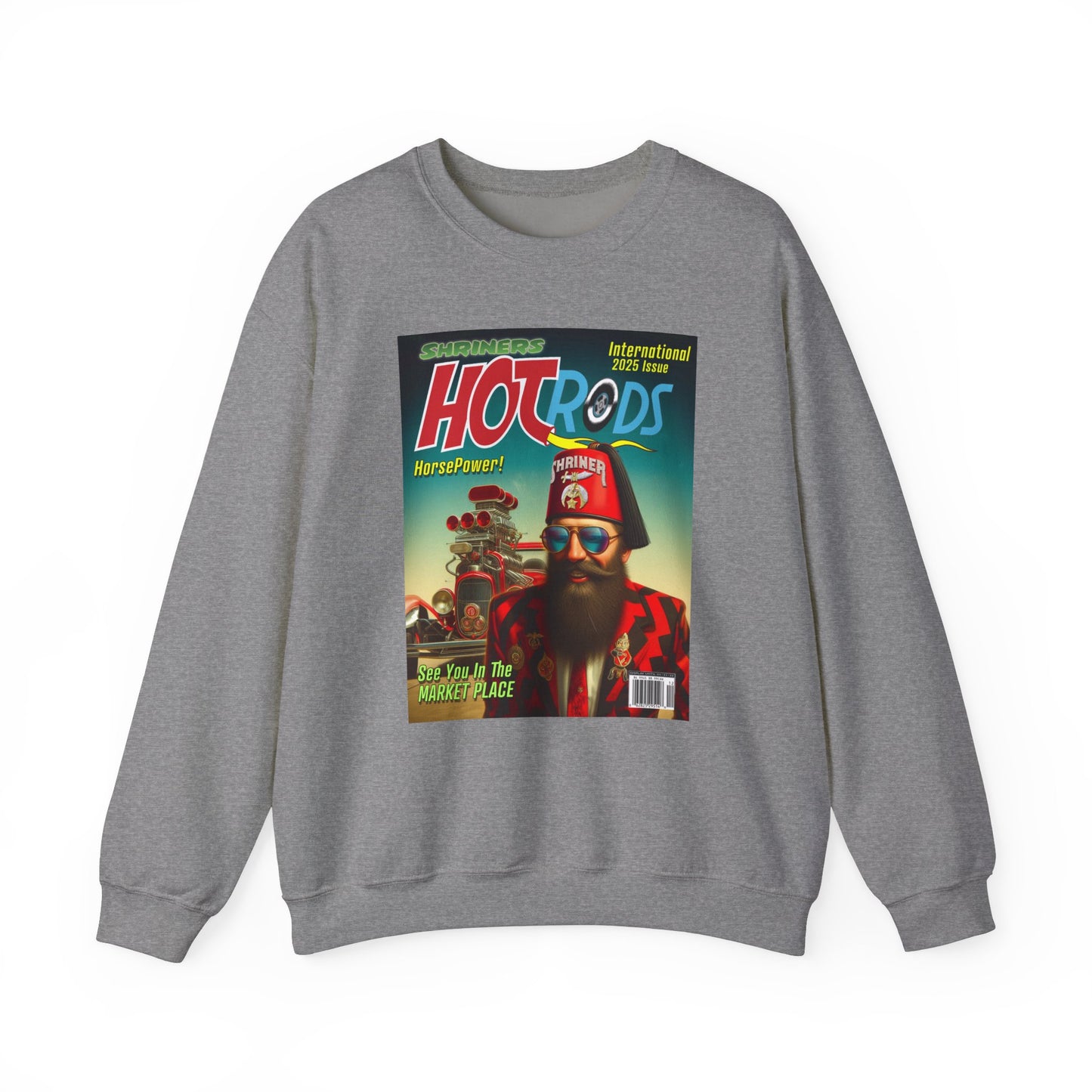 Hot Rods, Unisex Heavy Blend™ Crewneck Sweatshirt