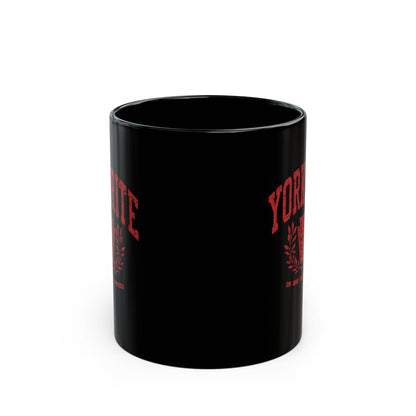 York Rite U, Black Mug (11oz, 15oz)