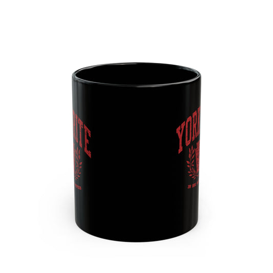 York Rite U, Black Mug (11oz, 15oz)