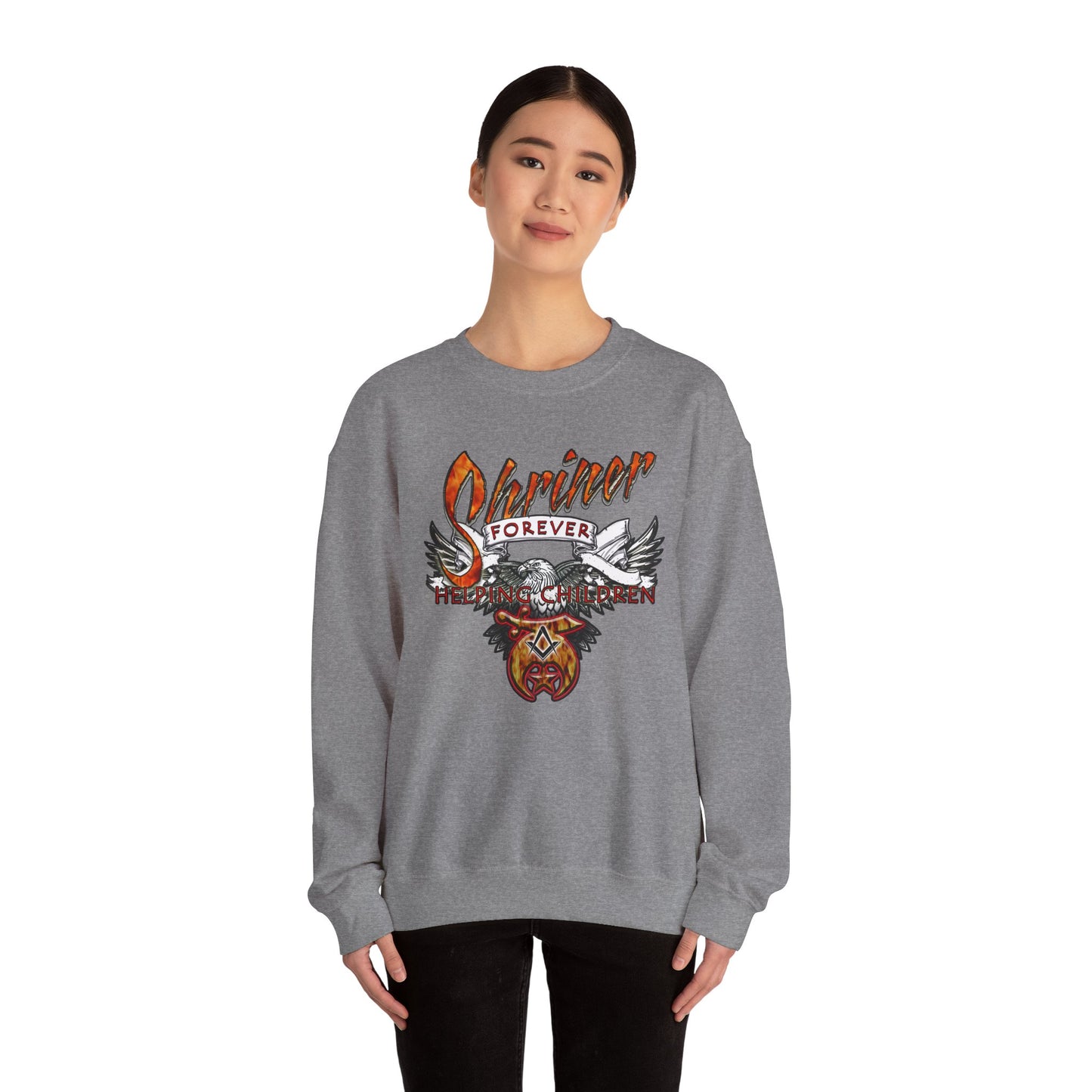 Shriners Helping Children, Unisex Heavy Blend™ Crewneck Sweatshirt