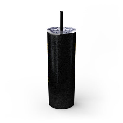 Acanthus Lodge Skinny Tumbler with Straw, 20oz