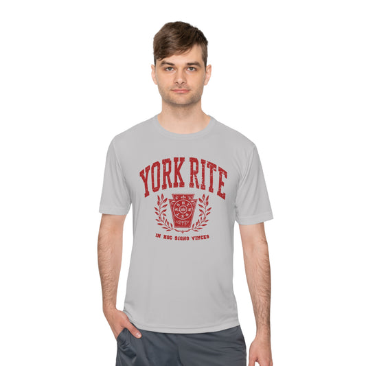 York Rite U, Unisex Moisture Wicking Tee