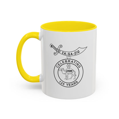 Mug - 125yr Anniversary 2025 Za-Ga-Zig Shriners Coffee Mug (11, 15oz)