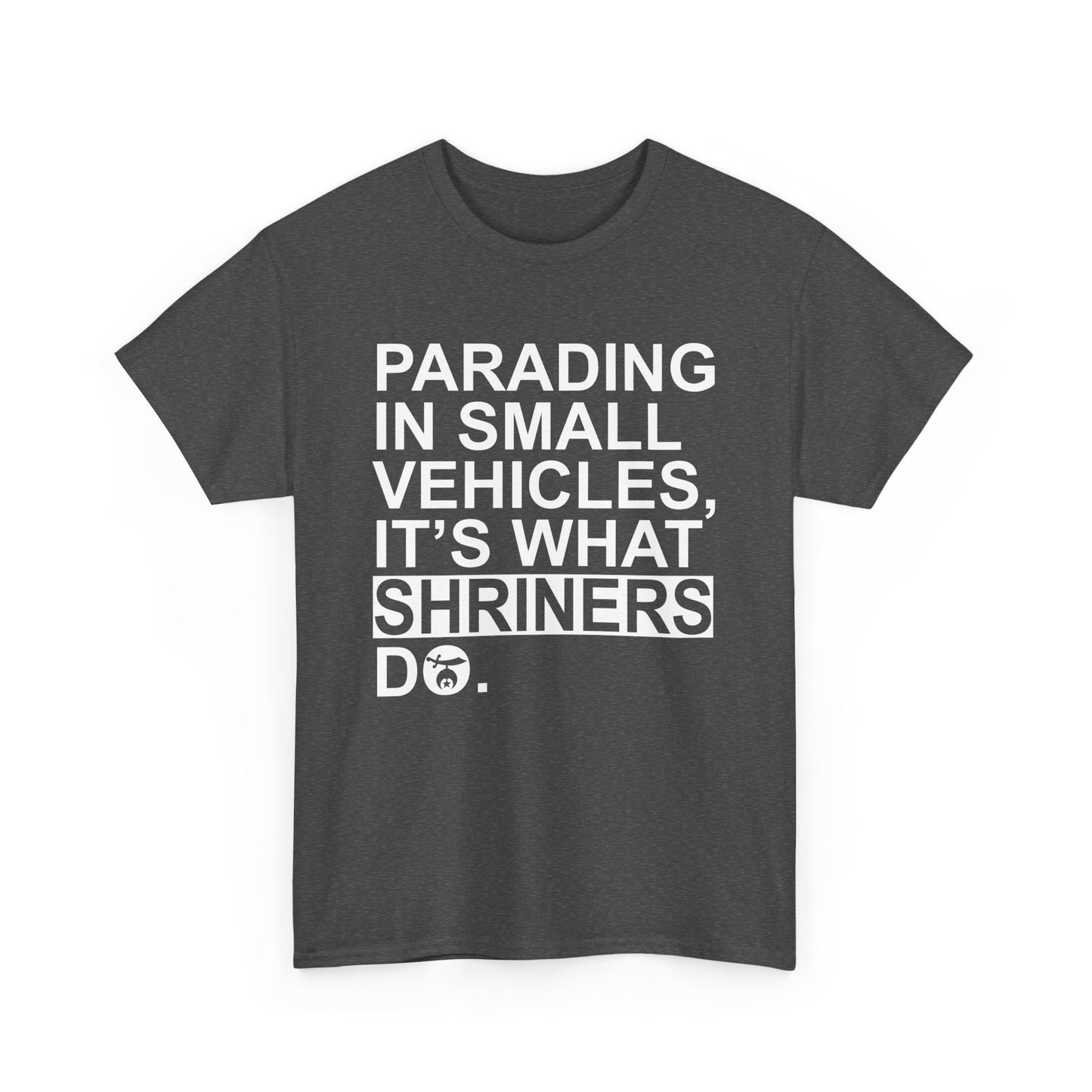 Shriners parade T-shirt, Unisex Heavy Cotton