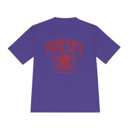 York Rite U, Unisex Moisture Wicking Tee