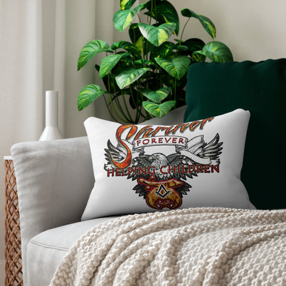 Shriner Forever Spun Polyester Lumbar Pillow