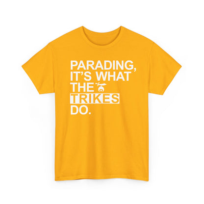 Trikes Unit parade T-shirt, Unisex Heavy Cotton