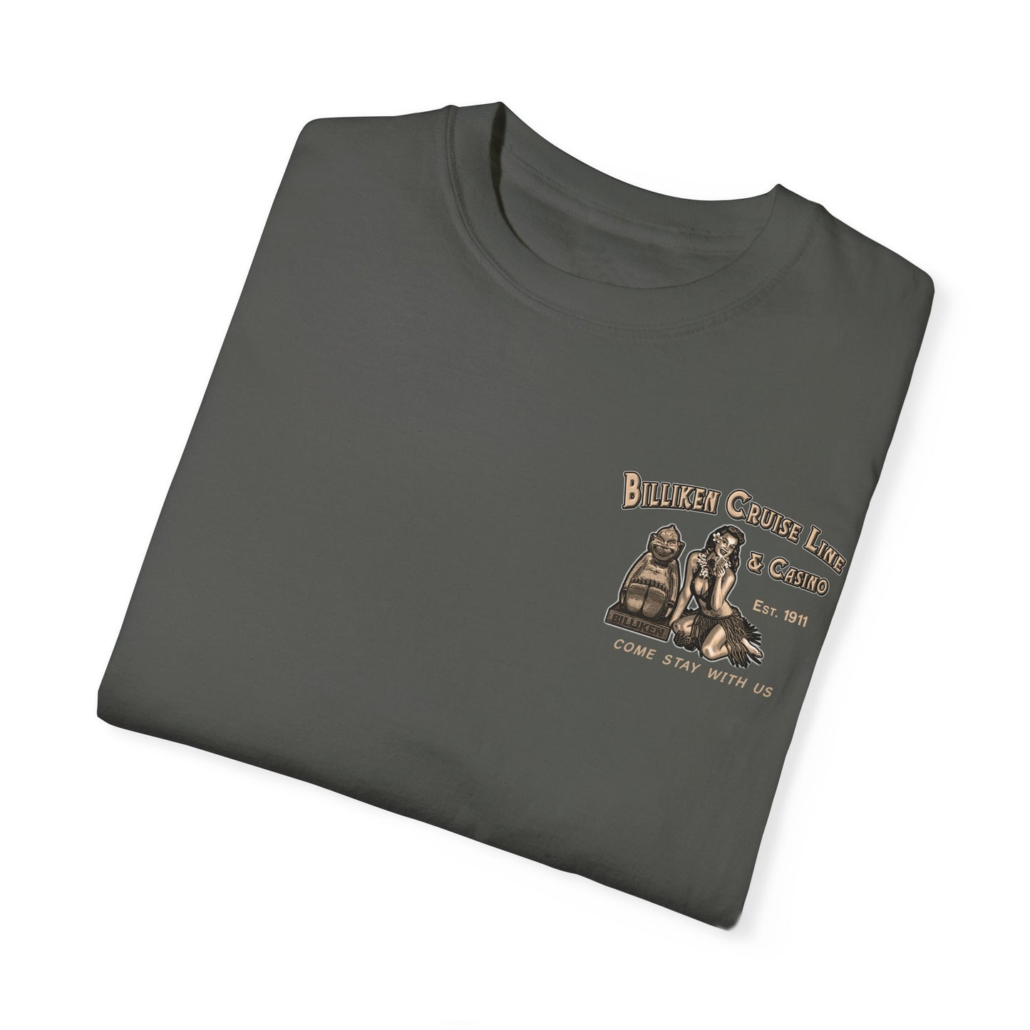 Vintage Unisex Billike Cruise Line T-Shirt | Retro Travel Inspired Design