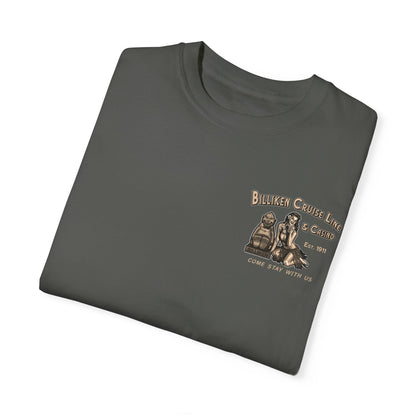 Vintage Unisex Billike Cruise Line T-Shirt | Retro Travel Inspired Design