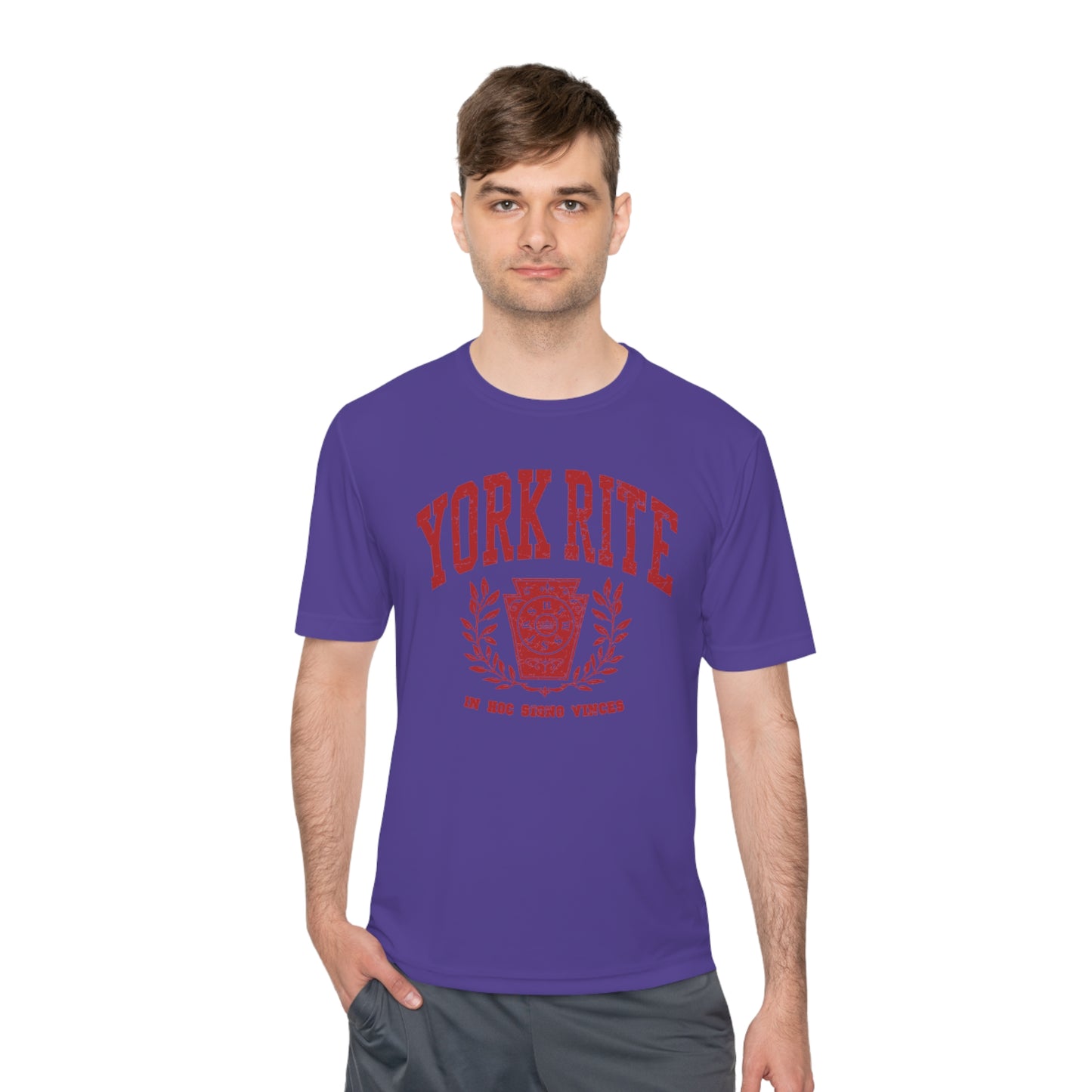 York Rite U, Unisex Moisture Wicking Tee