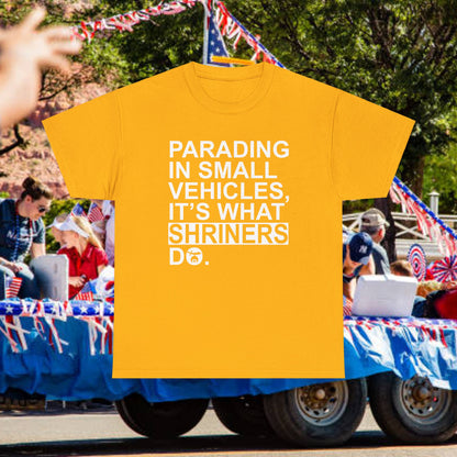 Shriners parade T-shirt, Unisex Heavy Cotton