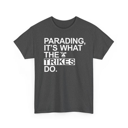 Trikes Unit parade T-shirt, Unisex Heavy Cotton