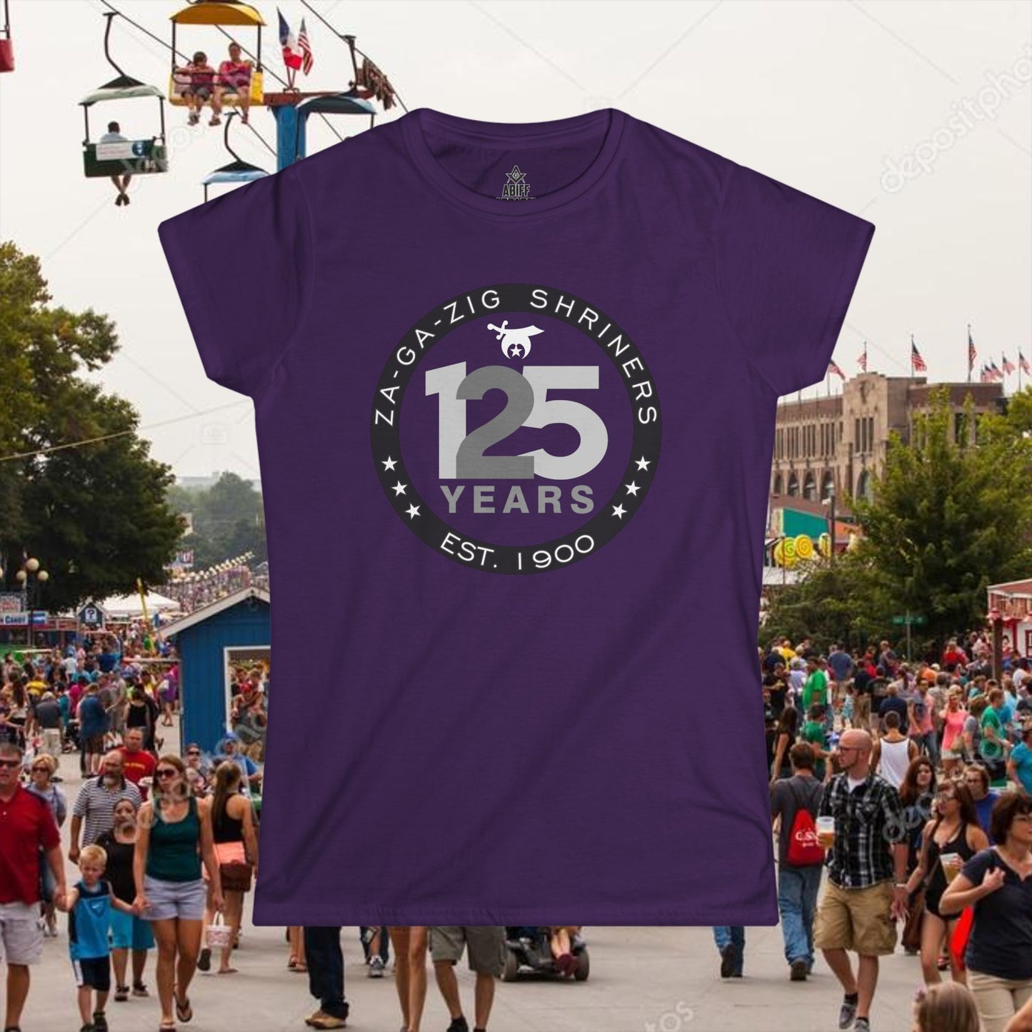 ZGZ 125 Years Women's Softstyle Tee