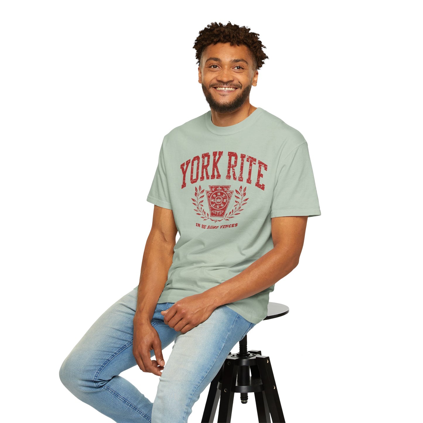 York Rite University, Unisex Garment-Dyed T-shirt