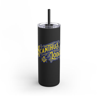 Acanthus Lodge Maars Maker Skinny Matte Tumbler, 20oz