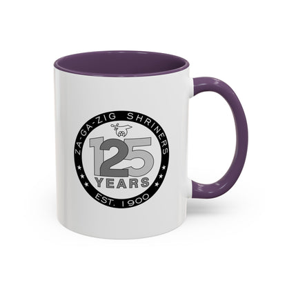 Mug - 125yr Anniversary 2025 Za-Ga-Zig Shriners Coffee Mug (11, 15oz)