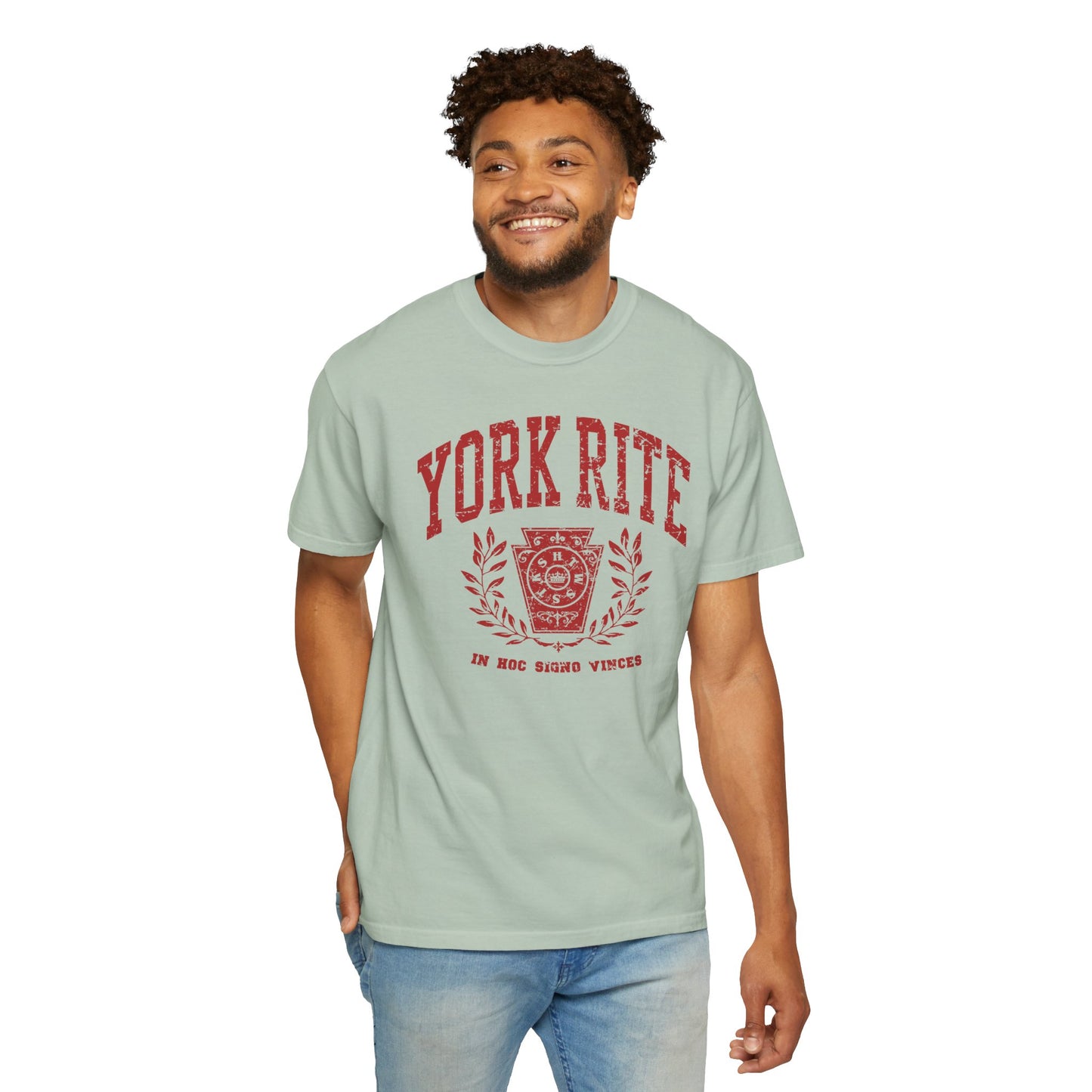 York Rite University, Unisex Garment-Dyed T-shirt