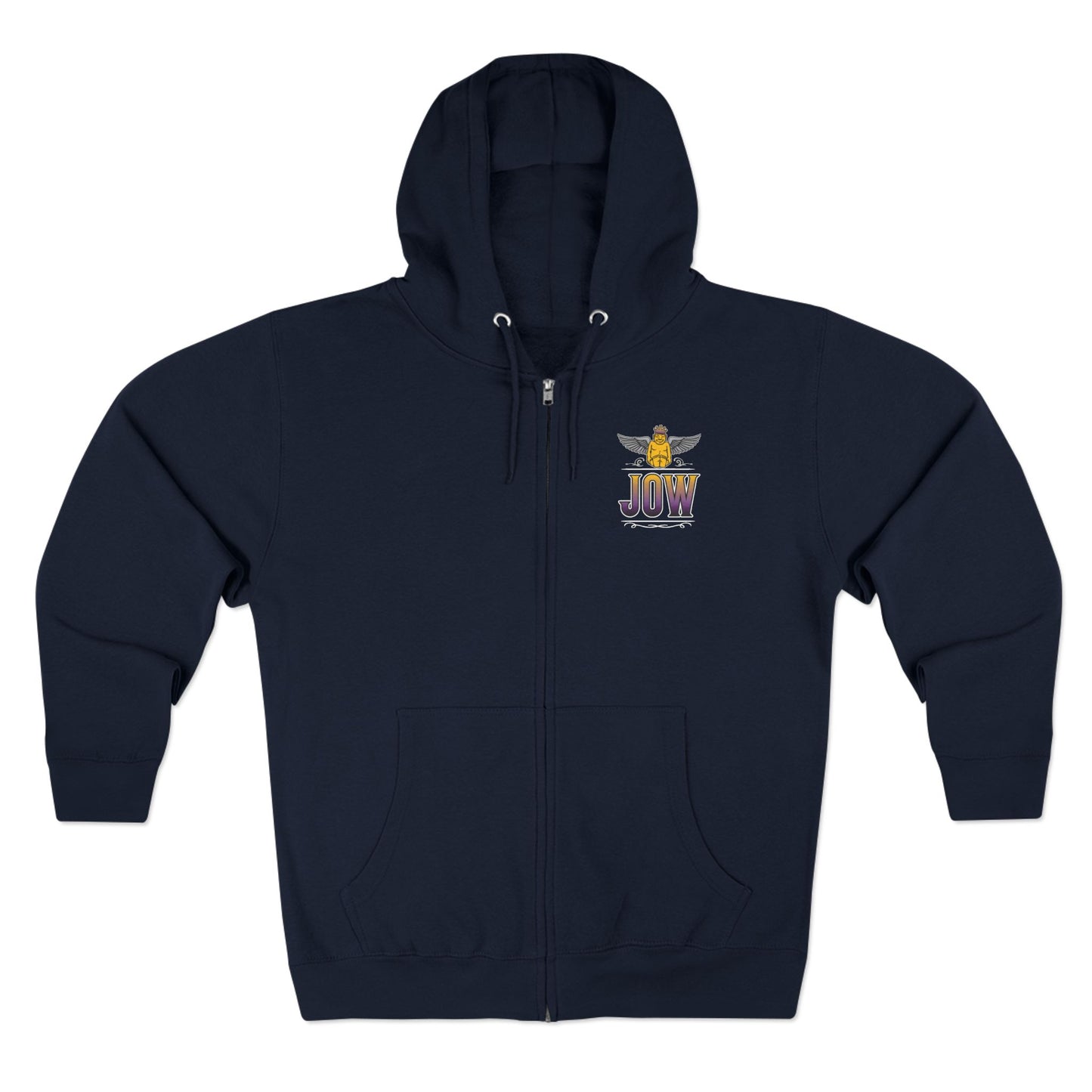 Purple Stallion Unisex Zip Hoodie
