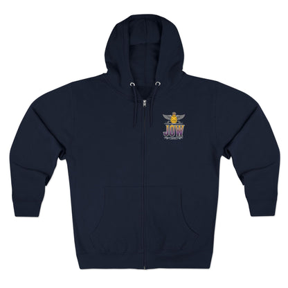 Purple Stallion Unisex Zip Hoodie