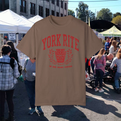 York Rite University, Unisex Garment-Dyed T-shirt