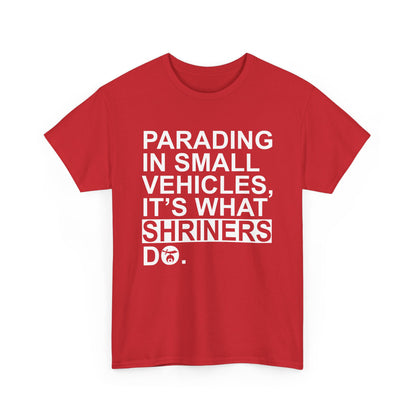 Shriners parade T-shirt, Unisex Heavy Cotton