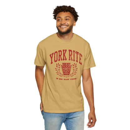 York Rite University, Unisex Garment-Dyed T-shirt