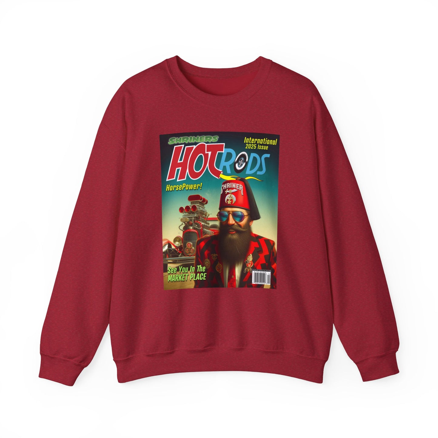 Hot Rods, Unisex Heavy Blend™ Crewneck Sweatshirt