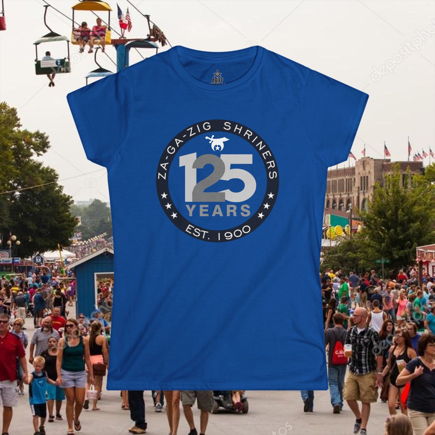 ZGZ 125 Years Women's Softstyle Tee