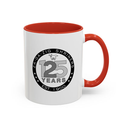Mug - 125yr Anniversary 2025 Za-Ga-Zig Shriners Coffee Mug (11, 15oz)