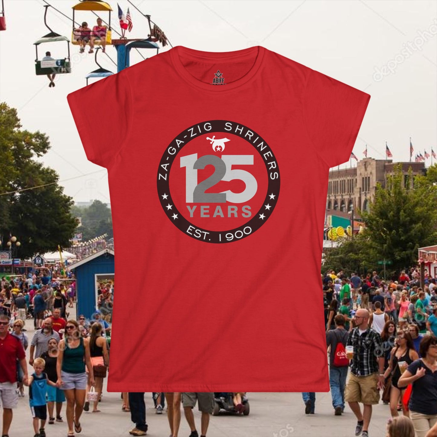 ZGZ 125 Years Women's Softstyle Tee