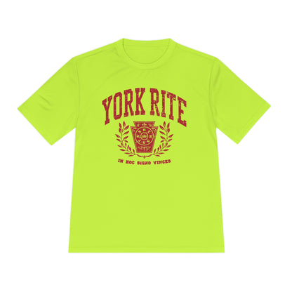 York Rite U, Unisex Moisture Wicking Tee