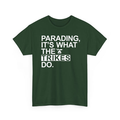 Trikes Unit parade T-shirt, Unisex Heavy Cotton