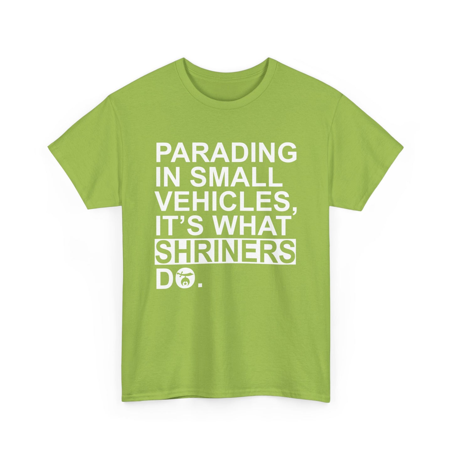 Shriners parade T-shirt, Unisex Heavy Cotton