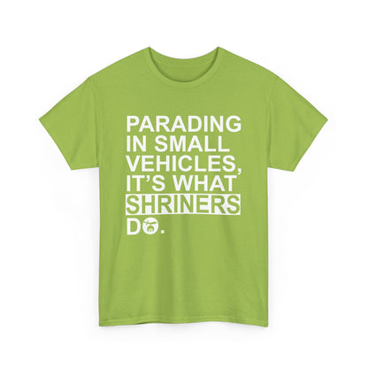 Shriners parade T-shirt, Unisex Heavy Cotton